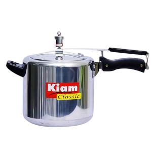 Kiam Classic Pressure Cooker – Durable Aluminum 5.5L / 6.5L | Safe & Fast Cooking