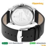 Fastrack Wear Your Look Quartz Analog Silver Dial Leather Strap Watch for Men (NS3089SL15)