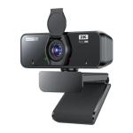 GearUP K450 2K Webcam – 4MP Ultra HD Camera with Built-in Mic for Video Calls & Streaming