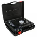 Osel Gourmet Chef Portable Butane Gas Stove – Single Burner with Carrying Case for Camping & Emergency Use