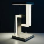 Anti-Gravity LED Desk Lamp with Wireless Charger – Floating Light, Touch Control & Modern Design